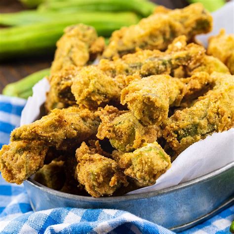 Crispy Fried Okra .